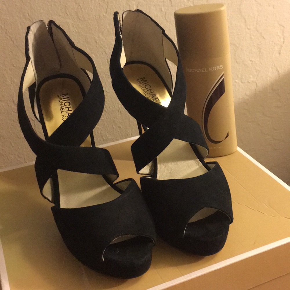 Michael kors  suede heels